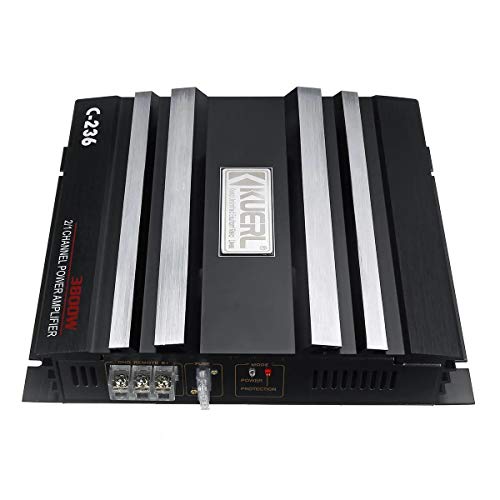 2-Kanal-HiFi Bass Auto Verstärker-Brett Subwoofer Stereo Amp Audio Bass DC 12V 3800W Haushaltsgeräte