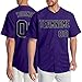 Custom Novelty Blouses & Button-Down Shirts Personalized Printed Stitched Baseball Jerseys Mesh Sport Shirts