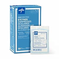 Algopix Similar Product 12 - Medline Sterile Eye Pad Oval 2 18 x