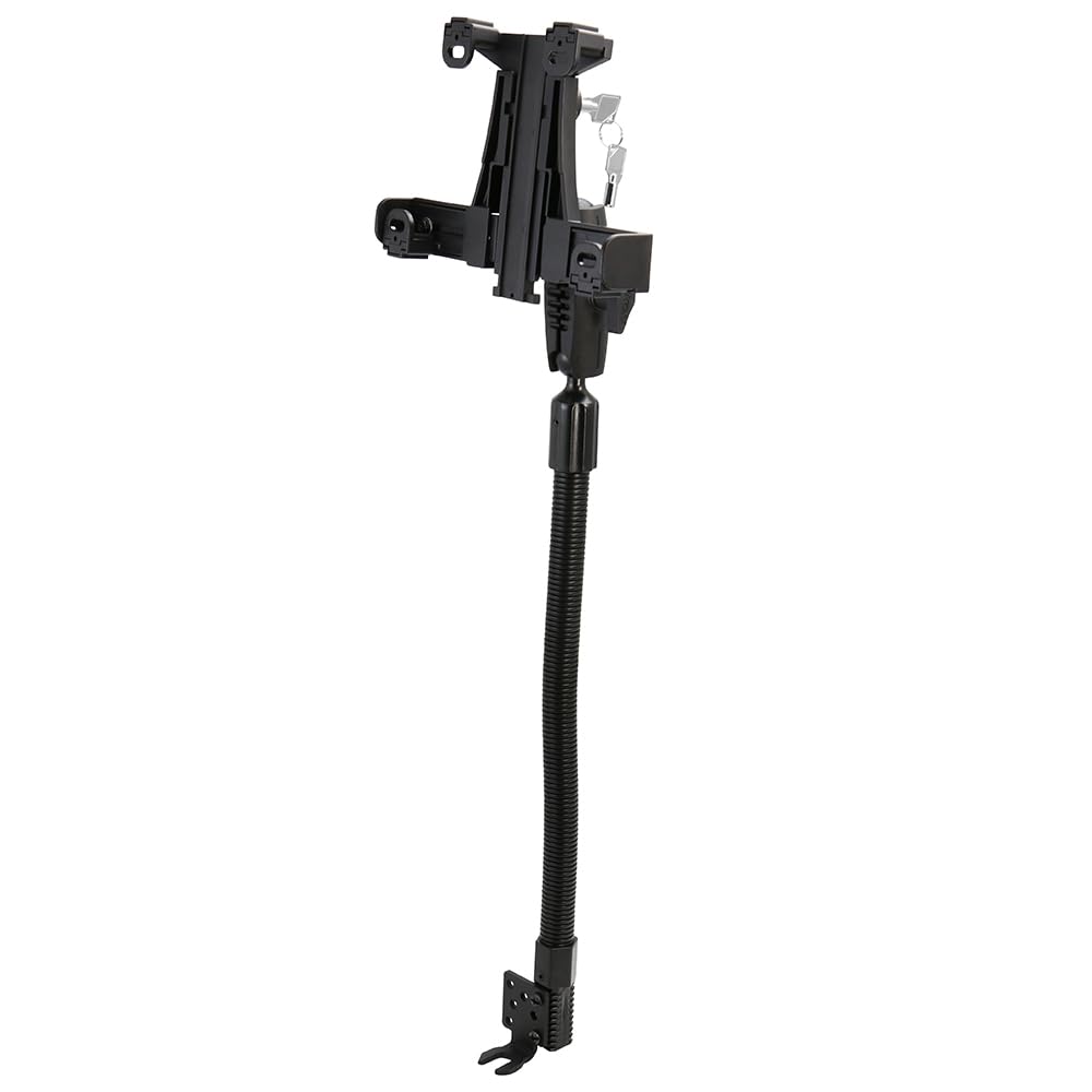 ARKON TAB58825MM - Barra de Asiento para Tableta o Soporte de Suelo para iPad Air 2 iPad Pro iPad Retail, Color Negro