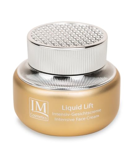 Genius IM Cosmetics Liquid Lift Intensiv-Gesichtscreme gegen Falten, Anti-Aging Nachtpflege für straffe & glatte Haut, Creme für Feuchtigkeit und jede Haut - entwickelt mit Dr. Michaela Fuchs 50ml