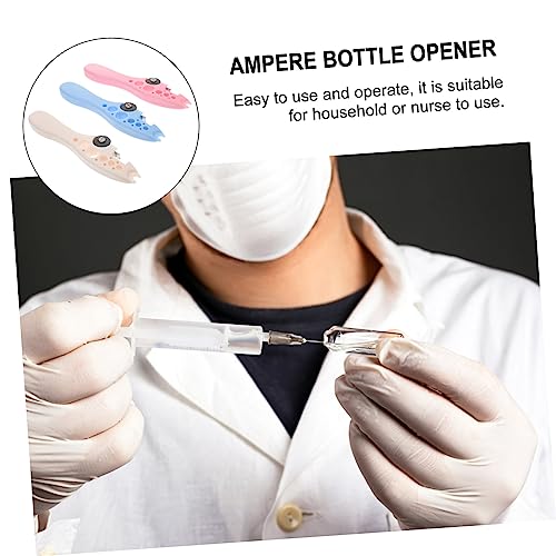 Ouvre-bouteilles à Ampoules 3 Pièces en Abs pour Usage Médical – vue 8