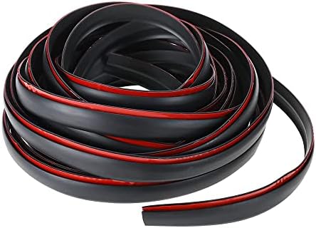 Xeternity-Made Fender Flare Edge Rubber Trim- Gasket Welting T-Style 30 Feet Length EPDM Trims for Car and Truck Wheel Wells