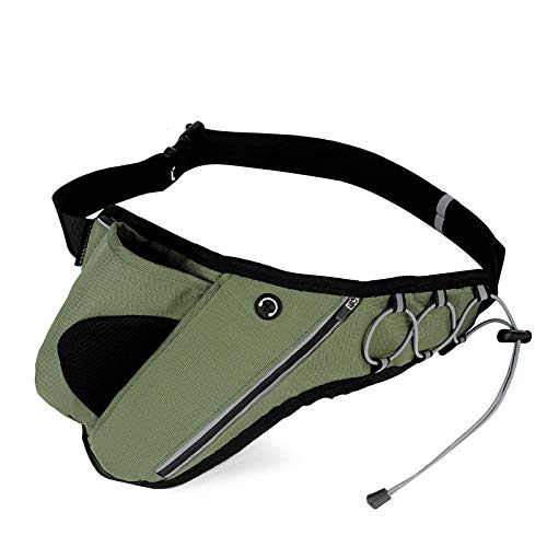 Triangle Sac de Taille pour Cyclisme Multifonctionnel Grande capacité Sac de Course pour Sports de Plein air Sac à bandoulière Messenger Sac Poitrine (Vert) Cover