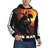 KESATUOT Men's Raider Movie Tomb Hoodies Pullover Sweatshirts With Pockets Fashion Long Sleeve Hoodies and Sweatshirts for Men Multicolor L #1