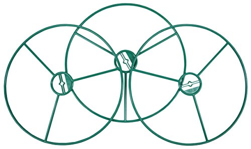 Preisvergleich Produktbild Connex Staudenhalter 30 cm, 3 Stück / Strauchstütze / Pflanzenstütze / Blumenhalter / Garten / FLOR78435