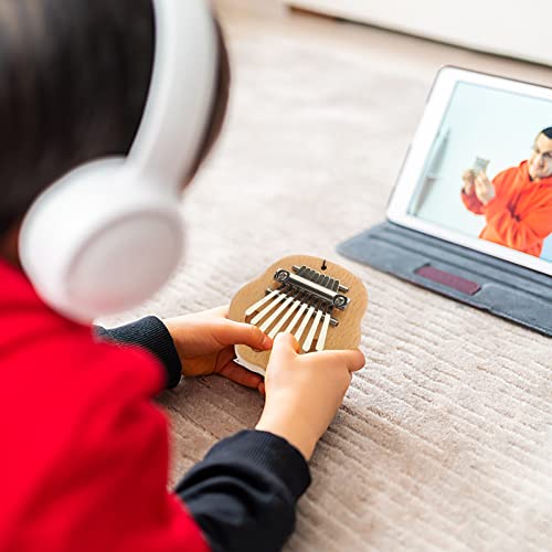 Toyvian Mini Kalimba Piano À Pouce 8 Touches Planche Plate Kalimba Lanière Bois Mbira Piano À Doigts Instrument De… - Les Beatles, Paul McCartney, John Lennon, RIngo Starr, George Harrison Toyvian Mini Kalimba Piano À Pouce 8 Touches Planche Plate Kalimba Lanière Bois Mbira Piano À Doigts Instrument De… – Image 8