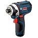 BOSCH PS41-2A 12V Max 1/4-Inch Hex Impact Driver Kit with (2) 2.5Ah Batteries