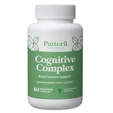 Pattern Wellness Cognitive Complex Supplement - Enhance Memory, Focus, and Clarity - Brain Health Support - 60 Vegetarian Capsules