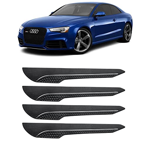 Image of AOSIS-Car Bumper Protector /Bumper Guard for Audi RS5 with Single Chrome Stripe (4-Pcs)