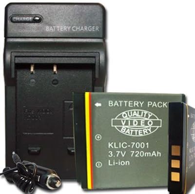 KLIC7001 Battery+Charger for Kodak Easyshare M 763 M863