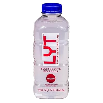 Lyt Electrolyte Drink Variety Case - Orange, Fruit Punch, Cherry Rapid Hydration & Sports Recovery, 24 Bottles per Case