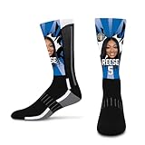 For Bare Feet WNBA ANGEL REESE KA-POW! Player Socks Size Medium