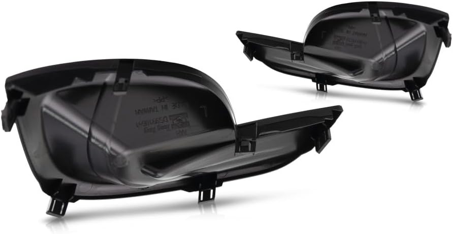 KarParts360 For Nissan Altima 2013 2014 2015 Fog Light Cover Driver And Passenger Side | Pair | Front | Black | Replacement For NI1038114, NI1039114 | 622573TA0A, 622563TA0A