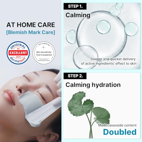 Image of Mediheal Derma Modeling Pack (Madecassoside)*2 - Relieving Blemish Marks For Clear Skin - Easy DIY Home Spa Kits, Hydrating Icy Jelly Mask For Skin Refreshment