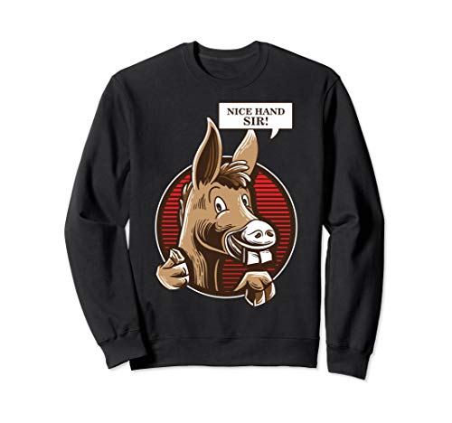 Donkey Poker Player - Texas Holdem Poker Sweatshirt
