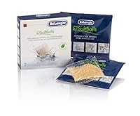 De'Longhi SoftBalls Anti-Limescale Treatment Spheres, Reduces Limescale and Improves the Taste of Coffee, Prolongs Lifespan of Coffee Machine, Pack of 2 Doses