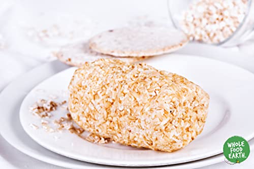 Wholefood Earth Pinhead Oatmeal Coarse Stabilised 3 kg | GMO Free | High Fibre