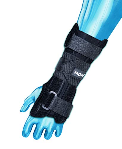 Órtese de Punho com Tala Curta Bilateral, Mova, Preto, P