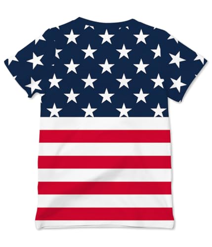 Image of Ainuno Graphic Tees for Boys Girls Kids 7-14Y, Summer Short Sleeve T Shirt Cool 3D Print