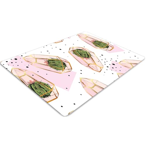 Protecteur de sol PVC rectangulaire imperméable et protège-sol 120x90 cm