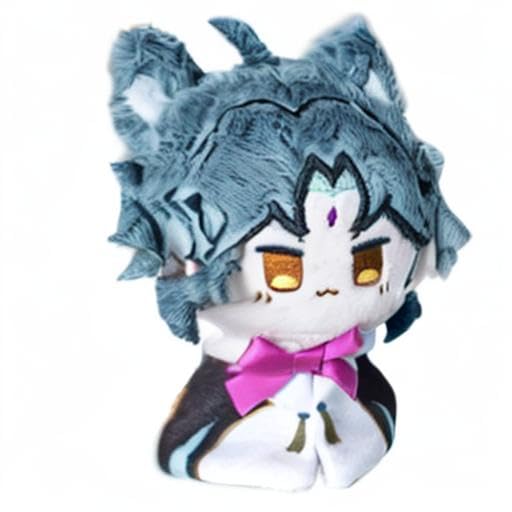 Small Size Plush Figure Doll - Plush (4 inch), Keychain Figure Soft Stuffed Gift for Fans