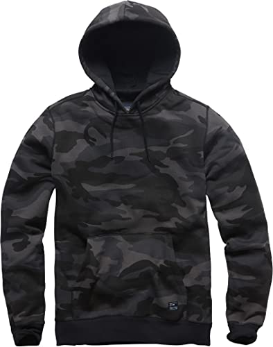 Vintage Industries Derby Hoodie, dunkles camouflage, S