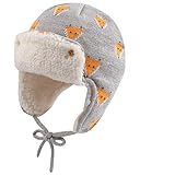 Babymütze Material: Aus hochwertigem Baumwollmischgewebe, weich und bequem für Ihr Baby zu tragen, Einfache und süße Art macht Ihr Baby mehr süß und stilvoll, während es warm hält, schützen Sie Ihr Kind vor Wind und Kälte
