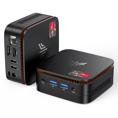 Image of NiPoGi Essenx E1 Mini PC AMD Ryzen 3250U Windows 11 Pro (up to 3.5 GHz) 8GB RAM + 256GB SSD, 4K@60Hz dual display HDMI + DP/AWi-Fi/BT/LAN, mini computer for office/education/home