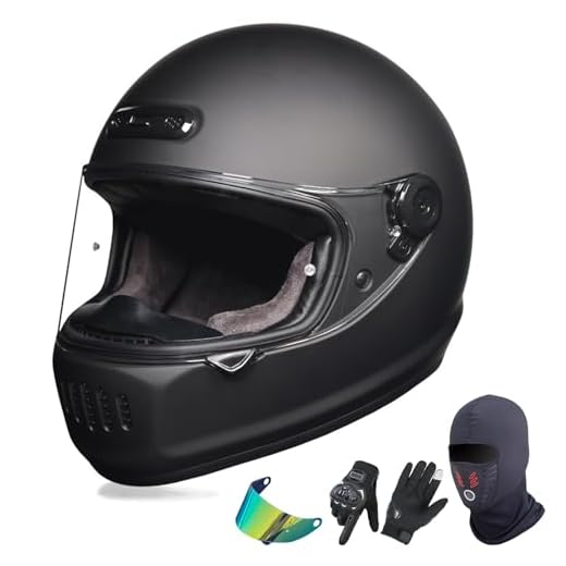 GAORUTO Casco Integral Vintage para Motocicleta para Adultos, Hombre Y Mujer, Casco Jet con 2 Viseras Solares, Casco para Scooter Y Motocross, Homologado Según La Norma ECE 22.06 B,L (57-58cm)