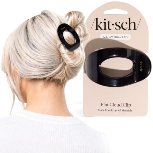 Kitsch Medium Black Claw Clip – Single Non-Slip