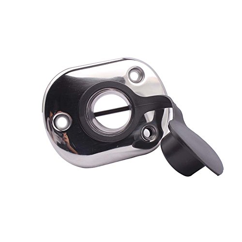 image for M-ARINE BABY 2PCS Flush Mounting Fishing Rod Holders with Rubber Cap, 