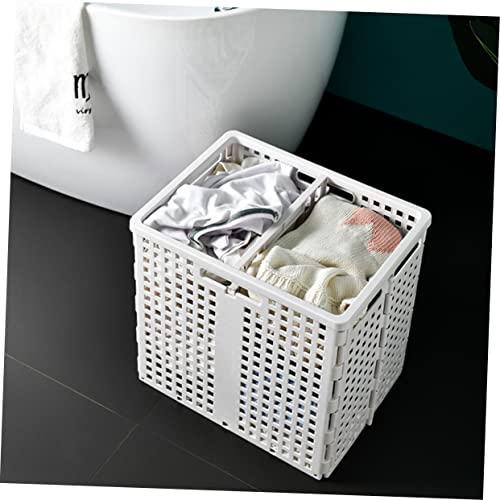Panier à linge pliable pour optimiser l'espace de votre buanderie