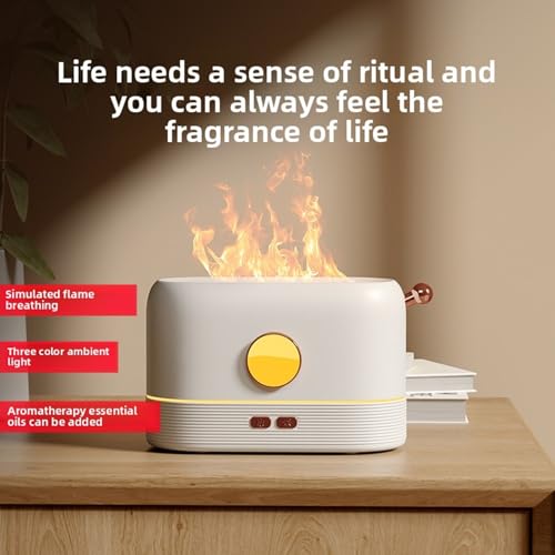 Difusor aromático eléctrico UPALDHOU silencioso y con luz miniatura 3