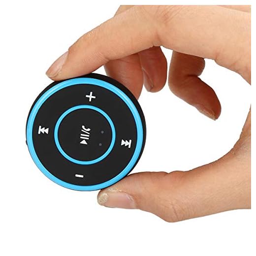 3. 5MM AUX Car Bluetooth-mottagare 3.0 Radio Music Audio Receiver (Color : Blue)
