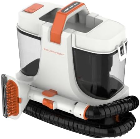 Portable Carpet & Upholestery Cleaner Machine for Pets with 18Kpa Powerful Suction,Car/Auto Detailer