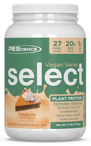 PEScience Select Vegan Protein Powder, Plant Based Protein Powder, Amazing Taste, Smooth Texture,