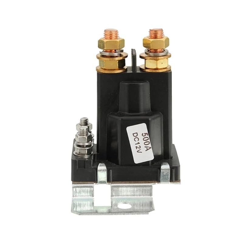 Démarreur de voiture et relais solénoïde 12V 500A avec isolateur de batterie à 4 bornes