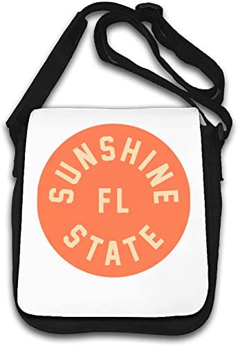 Sac à bandoulière blanc motif Florida imprimé graphique The Sunshine State