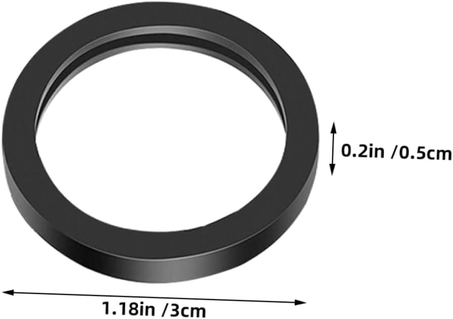 CHILDWEET 10pcs Fuel Tank Rubber Sealing Rings o Shape Gaskets for Cars Trucks Leakproof Replacement for Gasoline Cans Easy Installation Compatible with Various Fuel Containers