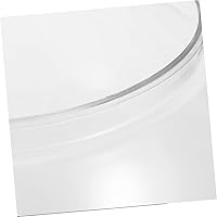 Vista 7 de Angoily Tanque de peces dorado transparente de 7.8 pulgadas, decoración de acuario de plástico transparente para pequeños peces betta, peces