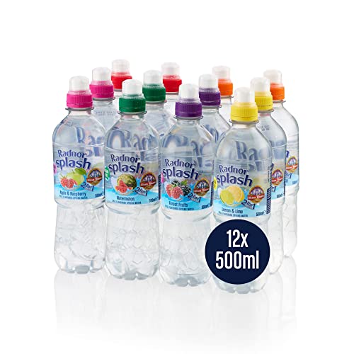 Radnor Splash Flavoured Still Water SUGAR FREE mixed case 12 x 500ml