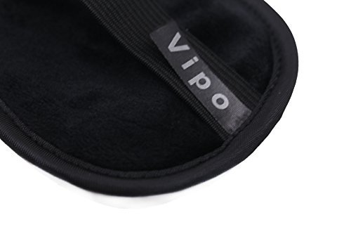 Super Soft Comfortable Leather Adjustable Handcuff Soft Fur Leather Handcuffs Multifunctional Bangle For Sex Play (Black1)