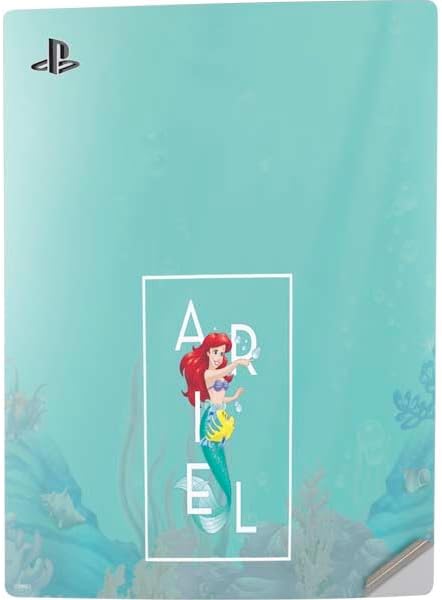 Skinit Decal Gaming Skin Compatible with PS5 Digital Edition Console - Officially Licensed Disney Princess The Little Mermaid Design