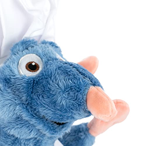Famosa Ratatouille Remy Plush with Chef Hat 12.63" / 33cm Super Soft Quality, Blue, 12.63 inches - Image 3
