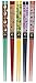 M.V. Trading Co NSI.900285 5 Pair Japanese Chopsticks Gift Set with Many Variety Designs, Bamboo