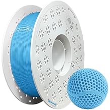 Rebound PEBA Filament 1.75mm - Ultra-Lightweight High Rebound 3D Printing Filament with Adjustable Hardness, Perfect for Performance Footwear, Drones & Functional Prototypes Sky Blue
