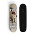 Dmxiezib Naruto: Hatake Kakashi Anime Skateboard, Stunt de Arce de 7 Capas, patineta de Doble Tilt de Cuatro Ruedas, Plataforma de Doble pie de Crucero de Doble pie.