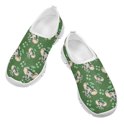 Doojoayie Girls St Patrick's Day Shoes Slip On Running Shoes Kids Holiday Present2