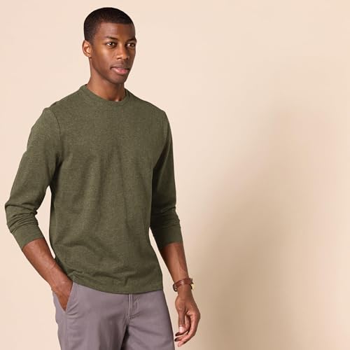 Image of Amazon Essentials Men's Slim-Fit Long Sleeve T-Shirt